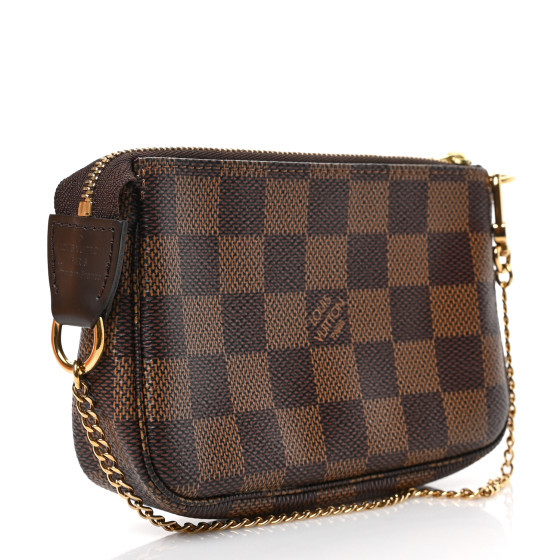 Damier Ebene Mini Pochette Accessories | FASHIONPHILE (US)