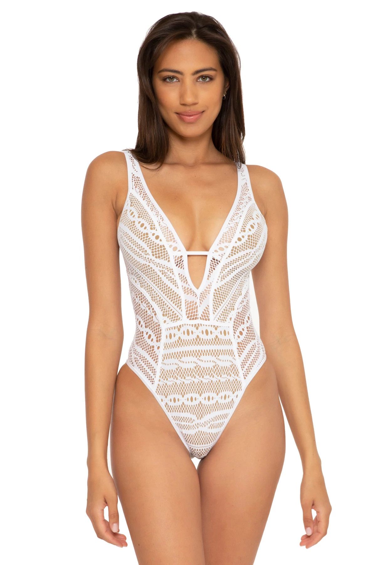 Show & Tell Plunge One Piece Swimsuit | Everything But Water