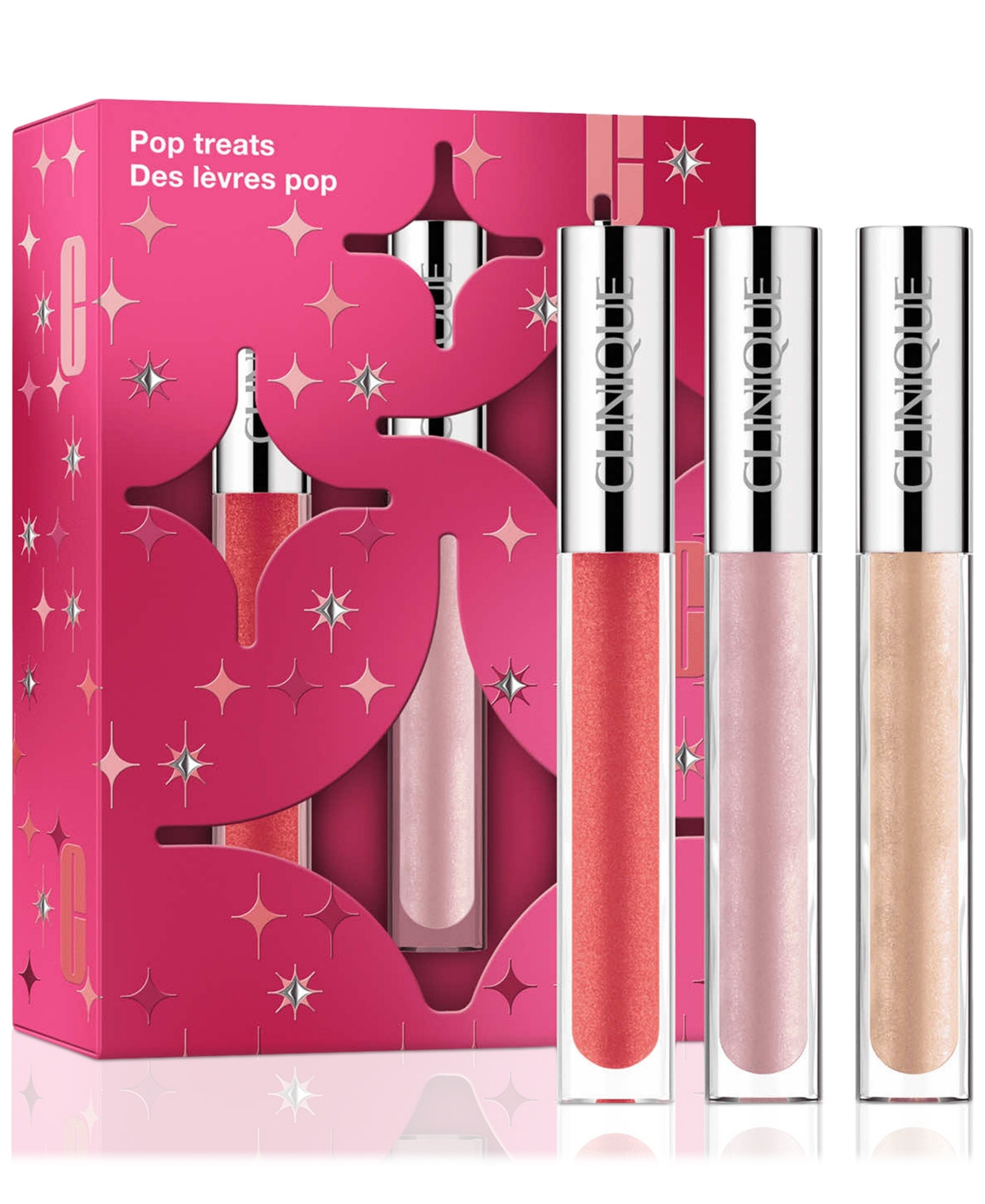 Clinique Pop Treats: Pop Plush Lip Gloss Holiday Gift Set | Macy's