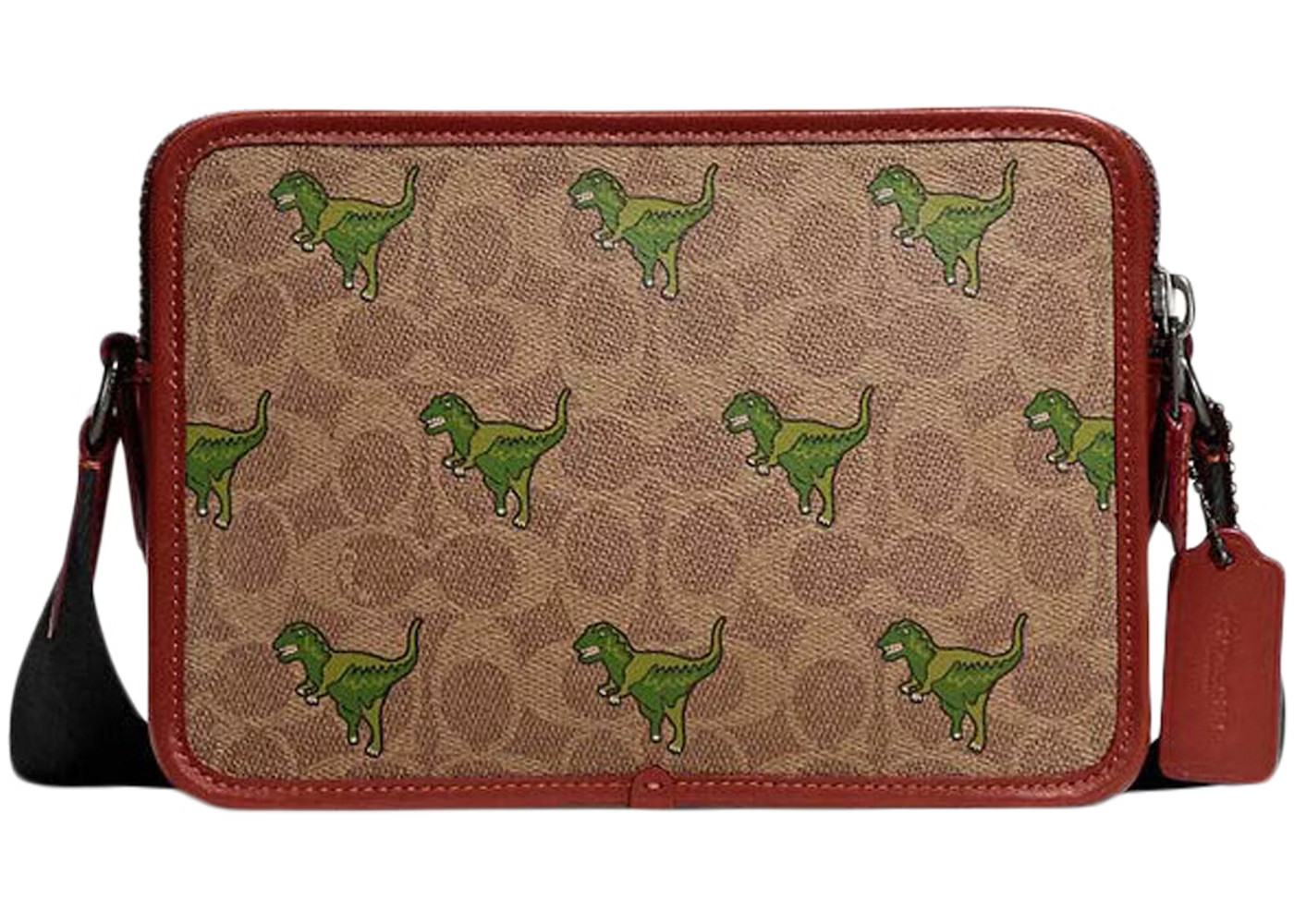 Coach Crossbody Charter24 in Signature Canvas with Rexy Print Tan/Rust | StockX