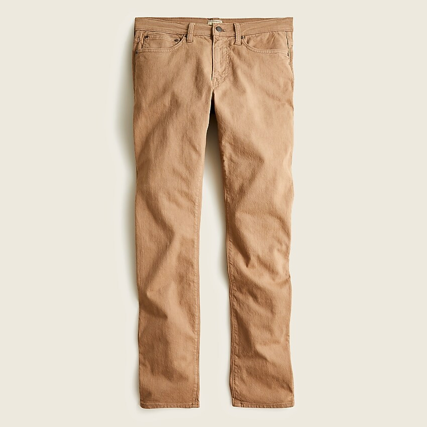 484 Slim-fit garment-dyed five-pocket pant | J. Crew US