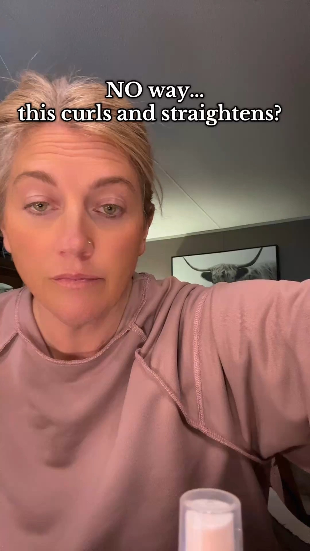 Trying this for the very first time and it gave me smooth, bouncy curls with minimal effort. Love that it curls and straightens in one tool. Linked in my LTK ✨