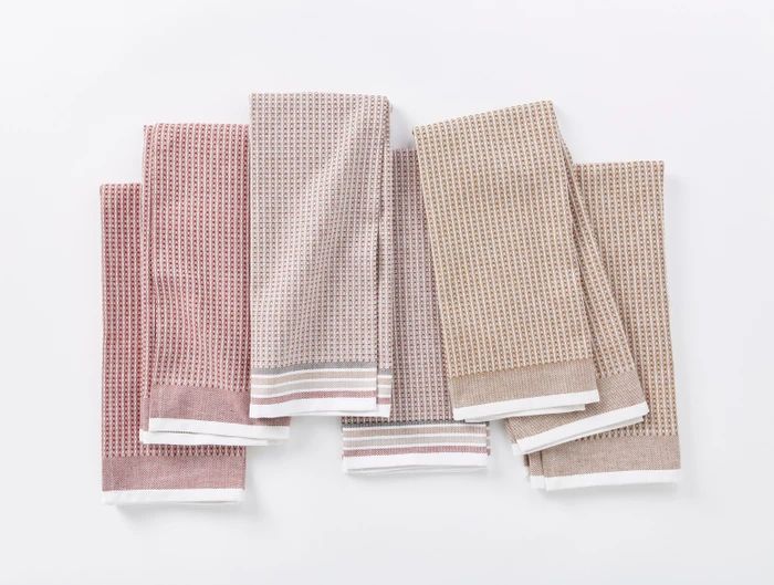 Organic Waffle Kitchen Towels, Set of 6 | Coyuchi Inc.