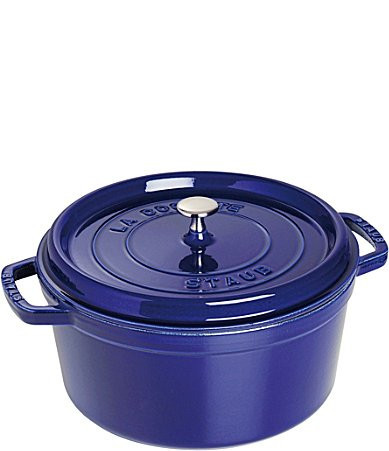 Staub Cast Iron 7 QT Round Cocotte - 7 qt. | Dillard's