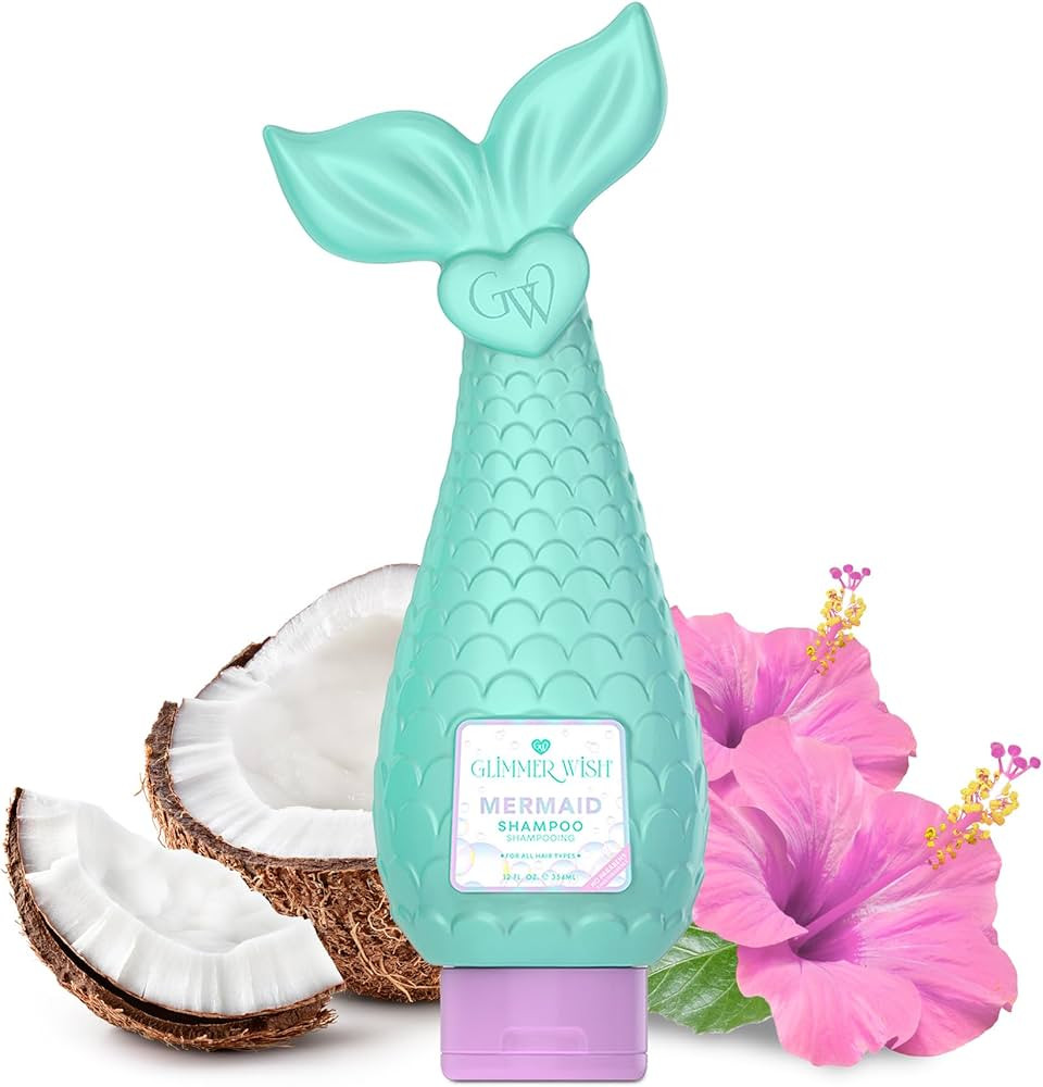 Glimmer Wish Mermaid Kids Shampoo, Paraben and Sulfate Free Shampoo for Soft and Manageable Hair,... | Amazon (US)
