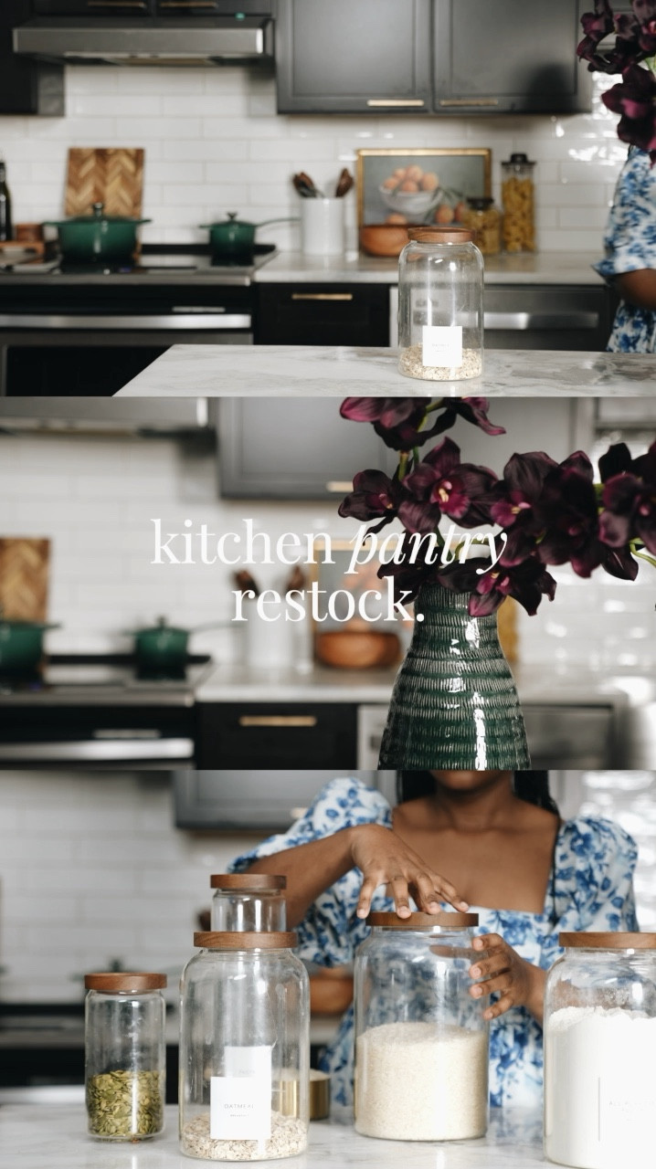 Kitchen pantry restock essentials

#LTKhome #LTKxTarget #LTKVideo