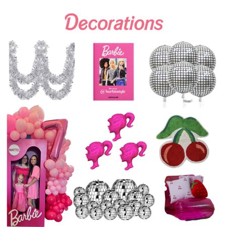 Hi Barbie! I’m sharing all of the decorations used for my daughter’s 7th birthday party! 

#LTKparties #LTKfamily #LTKkids