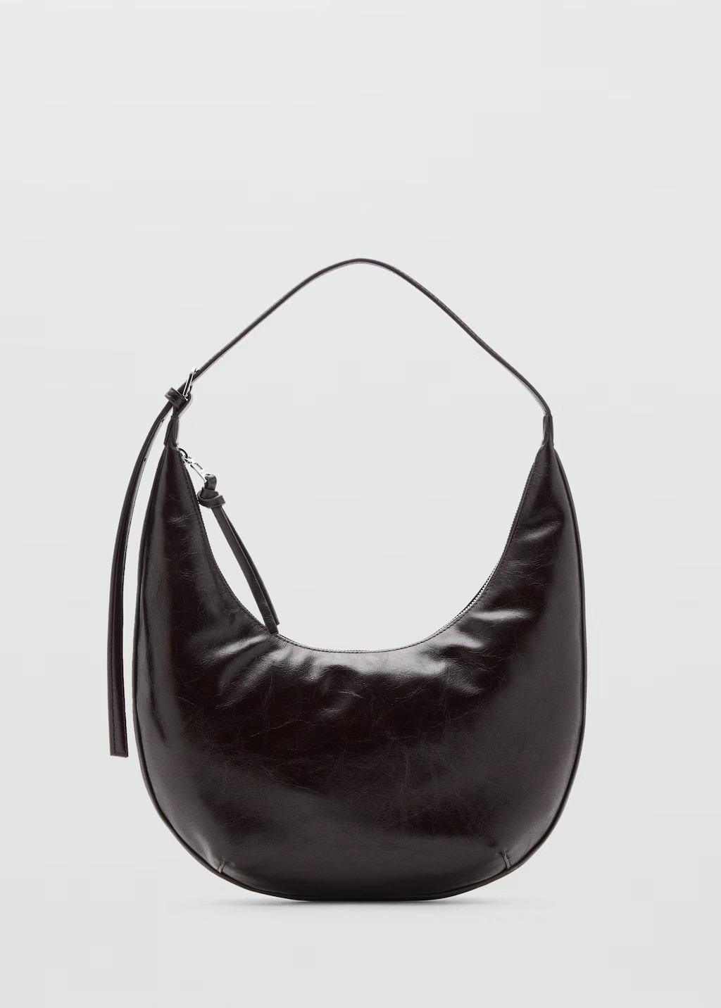 Medium oval shoulder bag | MANGO (UK)