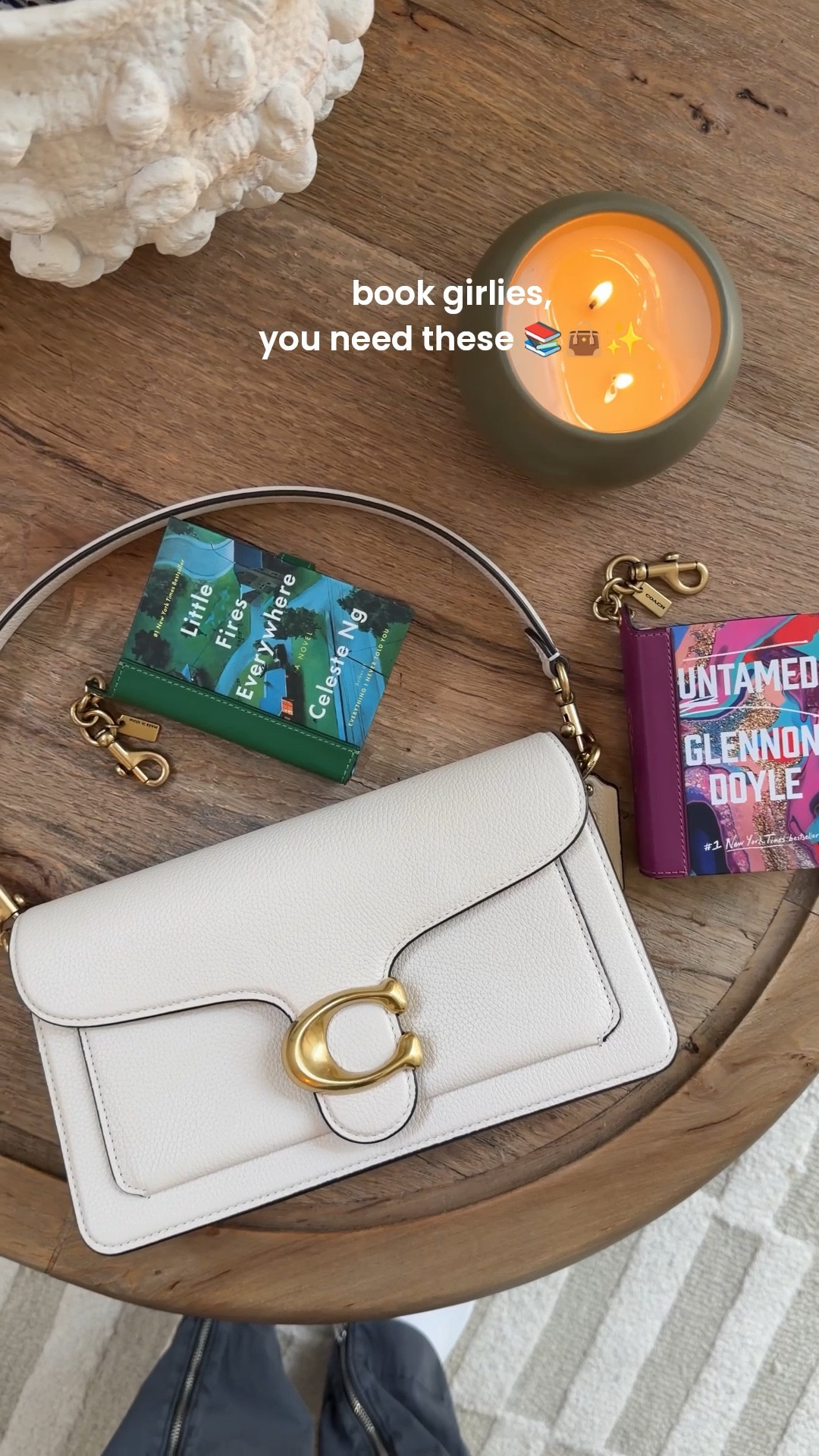 Book purse charms?! They’re the full books and you can actually read them. Really high quality leather too! #bookish #booktok #bookcharm 

#LTKstorytime #LTKHome #LTKootd