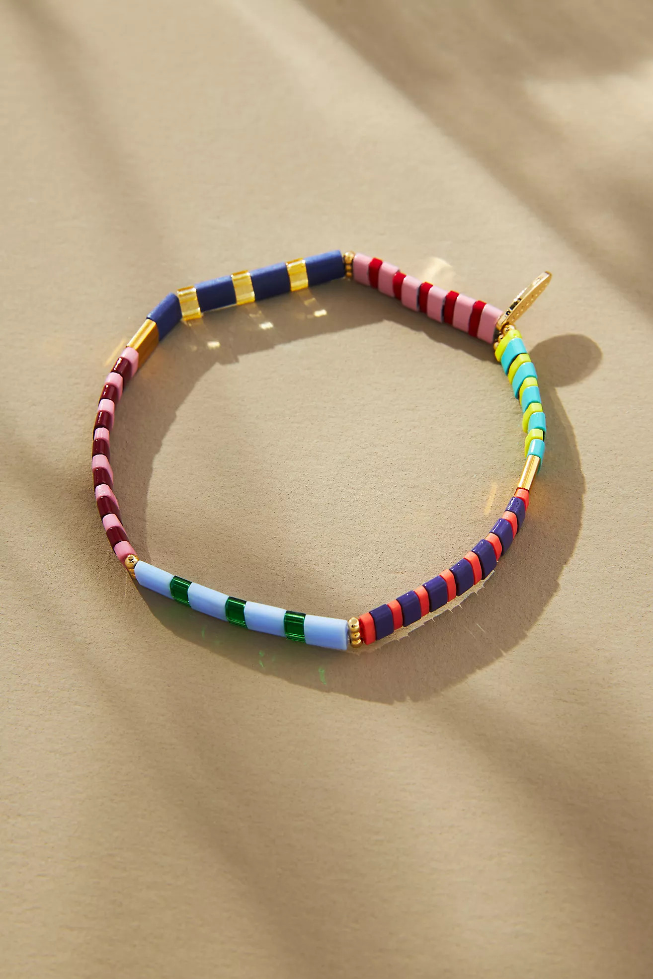 Beaded Chicklet Bracelet | Anthropologie (US)