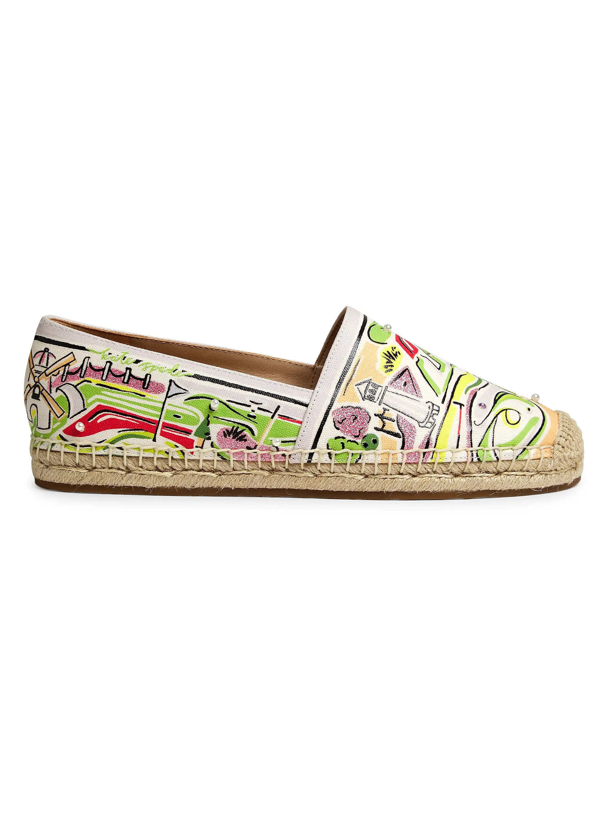 Putt Putt Pearl-Embellished Espadrilles | Saks Fifth Avenue