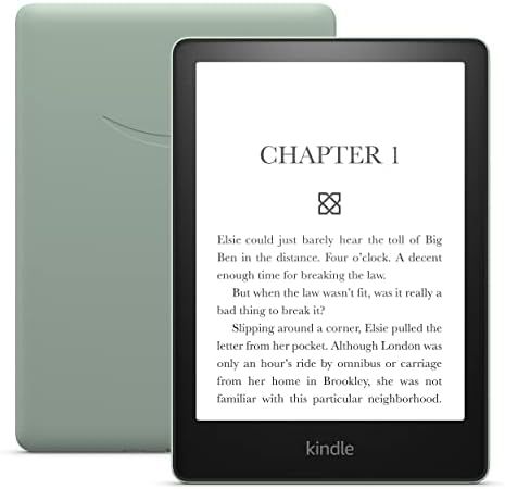 Amazon Kindle Paperwhite (16 GB) – Now with a larger display, adjustable warm light, increased battery life, and faster page turns – Agave Green | Amazon (US)