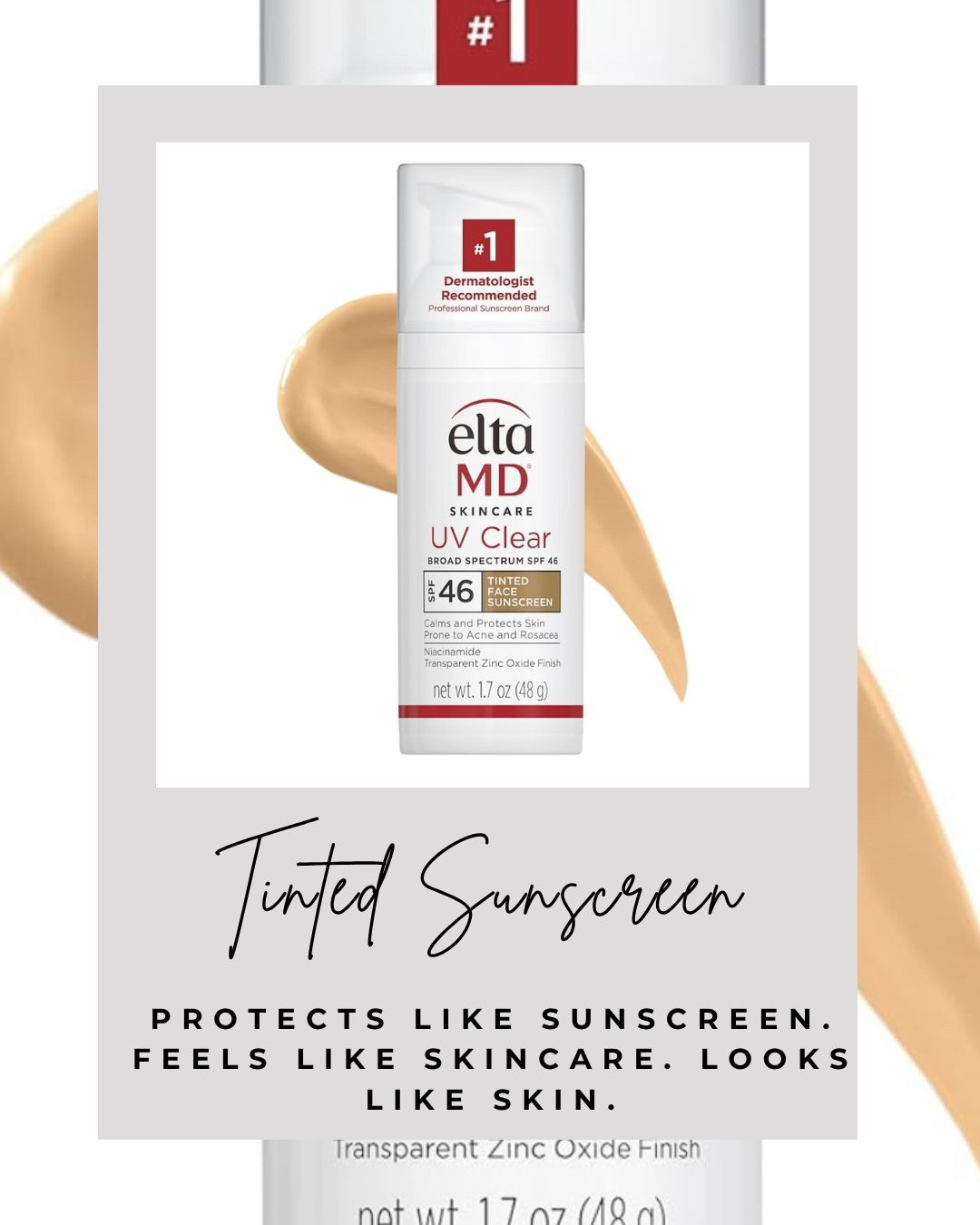 Protects like sunscreen. Feels like skincare. Looks like skin.
Elta MD tinted sunscreen has become my everyday go-to—lightweight, blendable, and leaves the softest natural glow. No pilling. No stickiness. Just easy, breathable coverage with SPF.
If you love a minimal, clean beauty routine, this belongs in your lineup.

#eltamd #tintedsunscreen #minimalmakeup #cleanbeauty #spfskincare #facelessroutine #everydayglow #nofoundationlook #softaesthetic #kenzieanne #glowingskin #pinterestbeauty 

 #LTKFindsUnder100 #LTKBeauty #LTKTravel