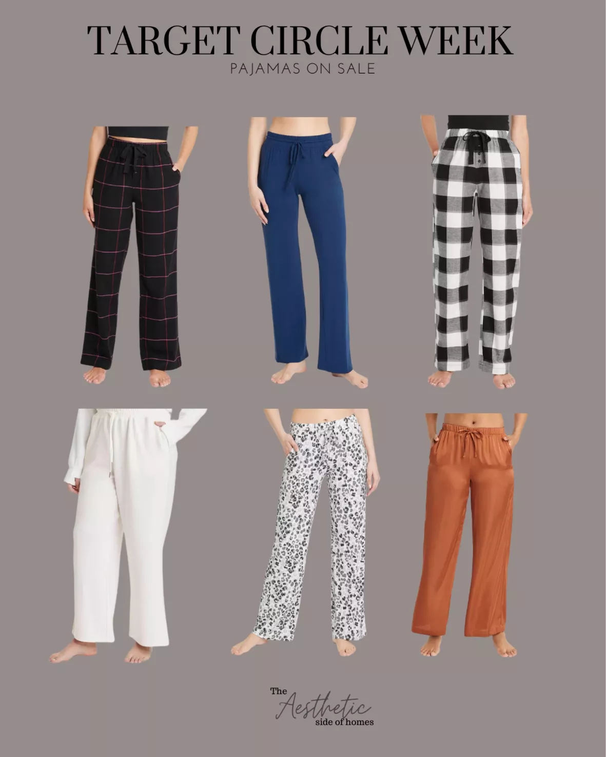 Women's Satin Pajama Pants - Stars … curated on LTK