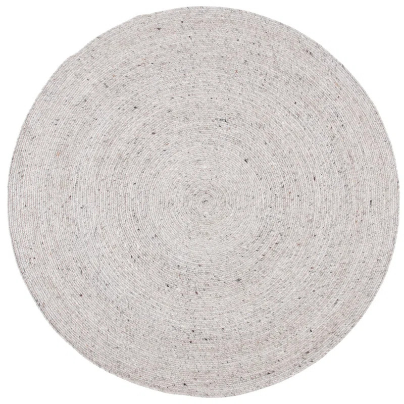 Holiman Handmade Flatweave Wool/Cotton Gray Area Rug | Wayfair North America