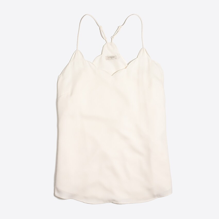 Scalloped cami topItem G3367 
 Reviews
 
 
 
 
 
358 Reviews 
 
 |
 
 
Write a Review 
 
 
 
 
ov... | J.Crew Factory