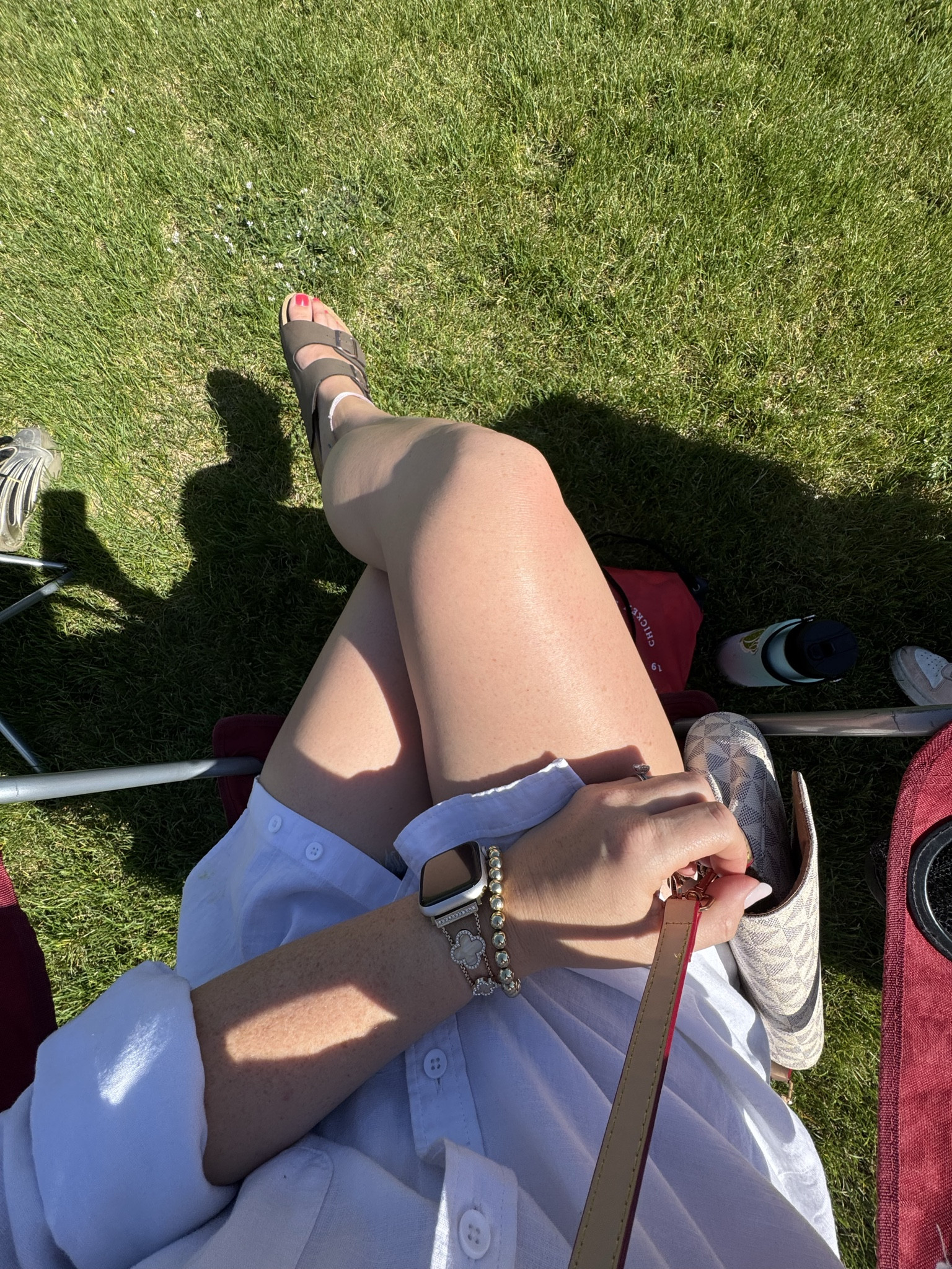 Weekend ootd —what I wore to my sons flag football

White button down shirt, denim shorts, Birkenstock dupes, and crossbody bag






Amazon outfits, summer outfit inspo, outfit ideas, casual outfits amazon, amazon outfits every day, spring outfits 2026, summer outfits

#LTKootd #LTKSaleAlert #LTKPetite
