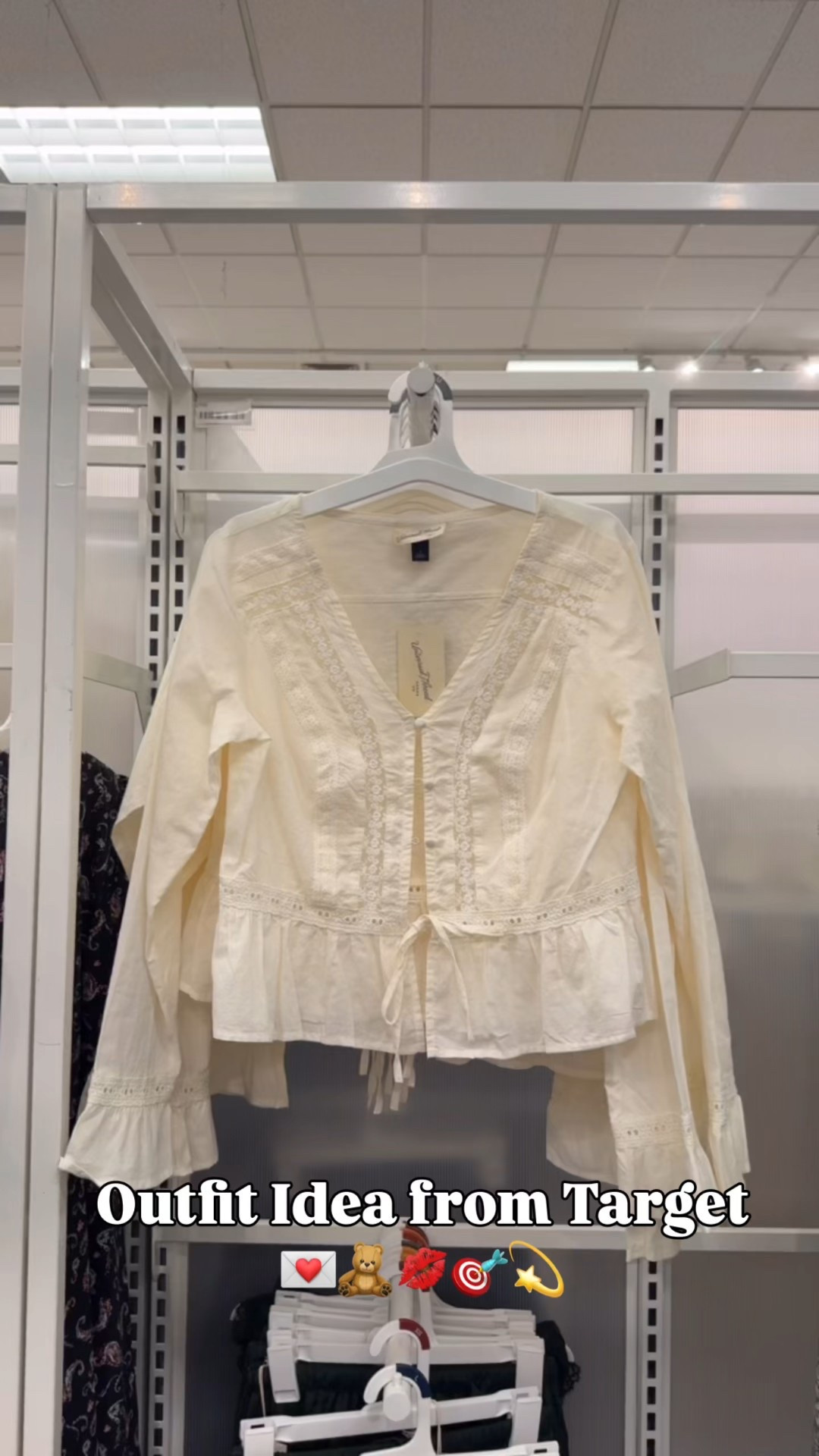 When your outfit says spring before the weather does 🌸💌 New top + striped pants = win.@Target #targetrun 

#LTKMidsize #LTKootd #LTKSeasonal