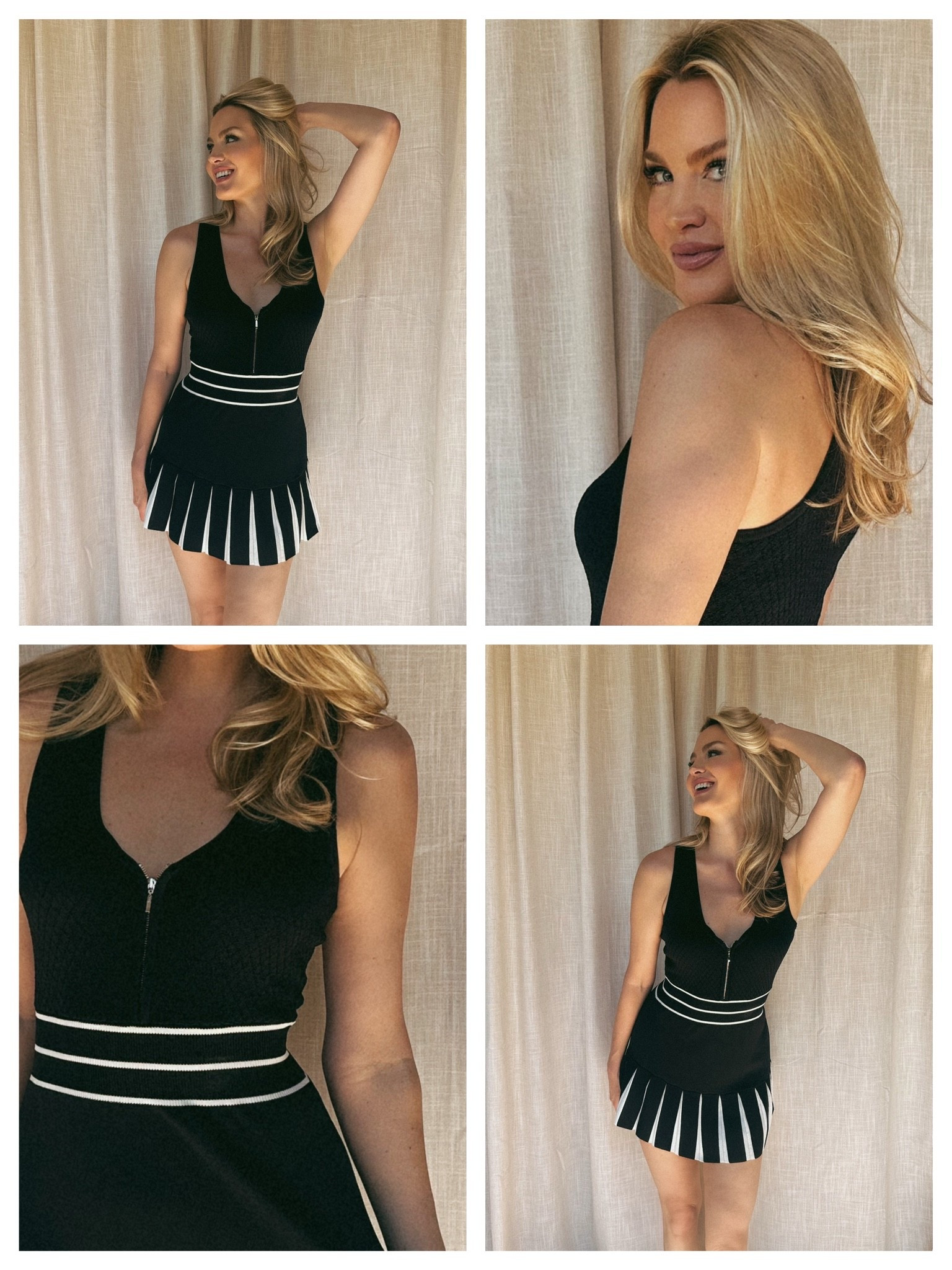 Use code TBB26H🥰💞 for 15% off!

@WISKII Active try-on haul 💕
The cutest pale pink matching set for Pilates, workouts + everything after. Love the scallop detail on the top, plus the cutest navy + white dress, which also comes in other colors!