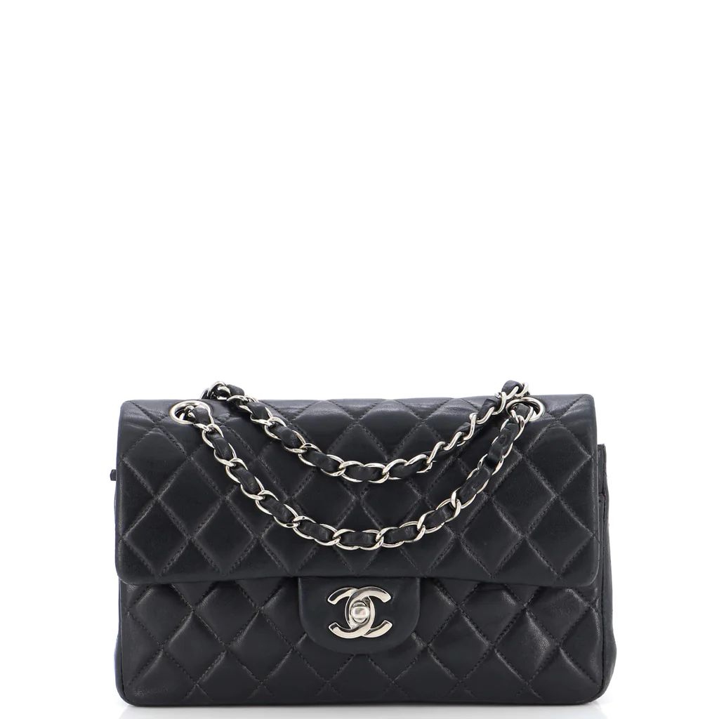 Classic Double Flap Bag Quilted Lambskin Small | Rebag