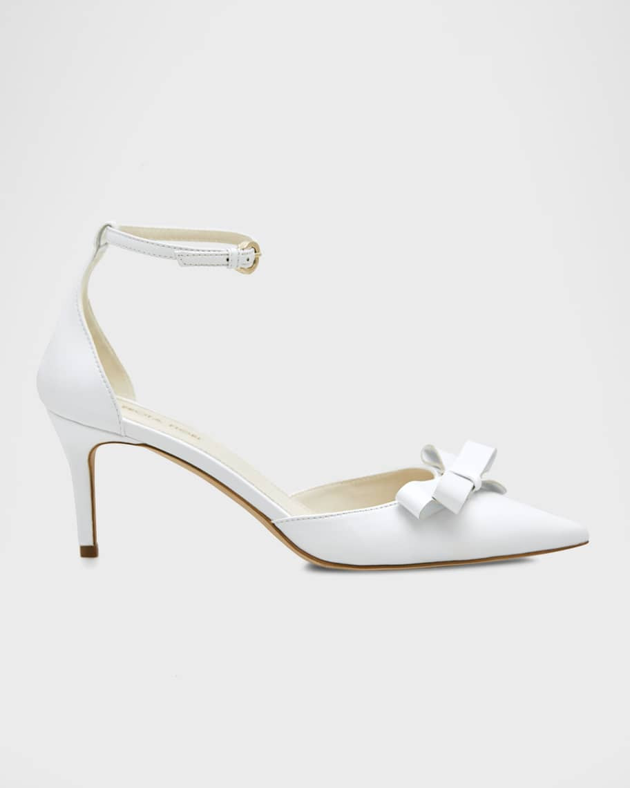 Prota Fiori Margherita Apple Skin Kitten Heels | Neiman Marcus