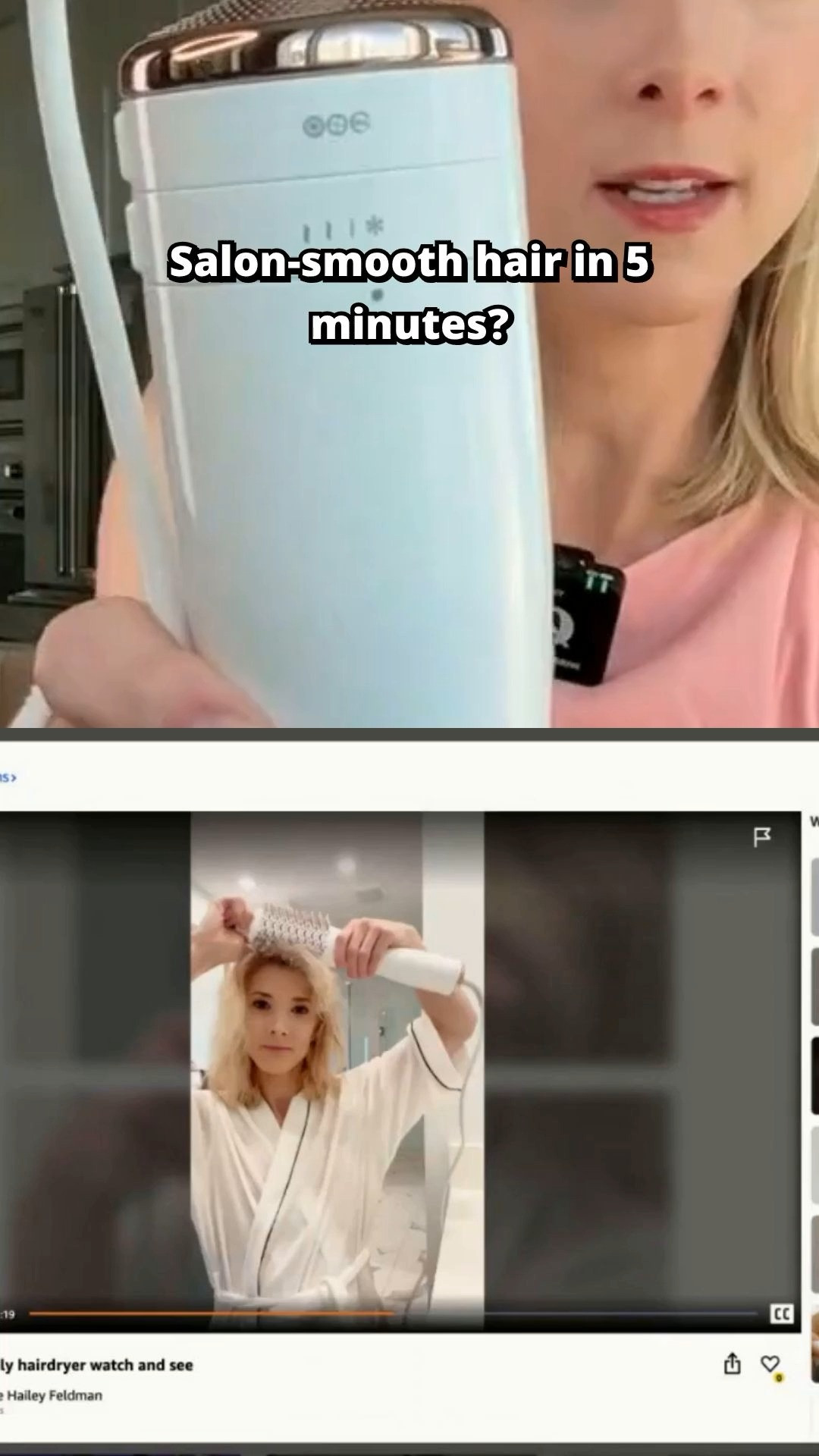 Salon smooth hair in 5 minutes! Worth the splurge! perfect beauty gift for seasonal gifting like Christmas 2025 under $100
Also pinned: hair products I use for blow drying, like the T3 brush and heat protectant spray.

#LTKBeauty #LTKSeasonal #LTKFindsUnder100