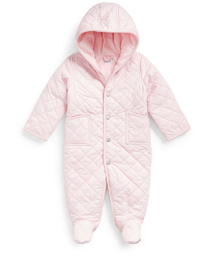 Ralph Lauren Baby Boys and Girls Quilted Barn Bunting | Macys (US)