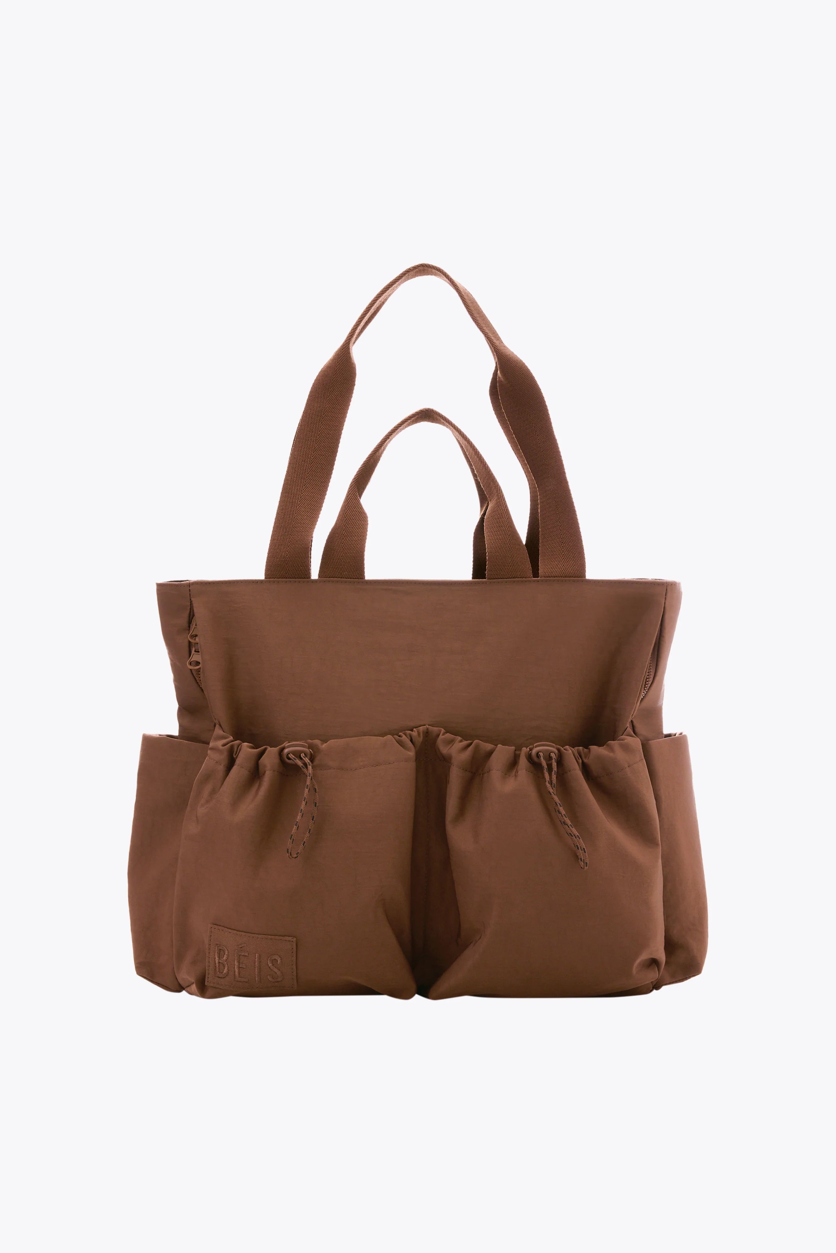 BÉIS 'The Sport Carry-All' in Maple - Brown Tennis Tote Bag & Sport Tote Bag | BÉIS Travel