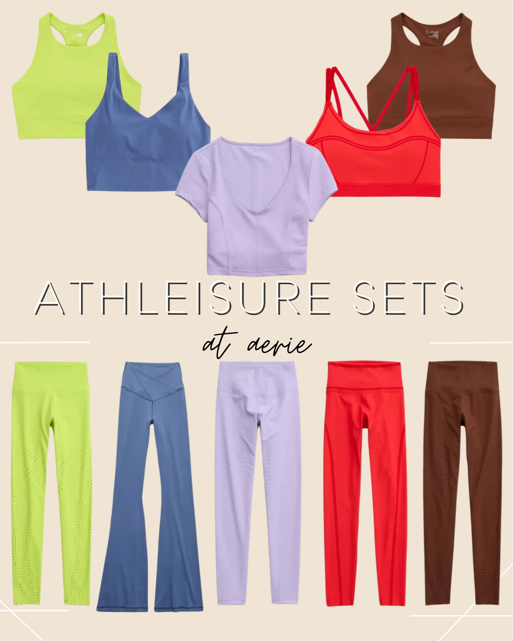 I love a matching set and Aerie has some great matching Athleisure options! 

#LTKSeasonal #LTKfitness #LTKstyletip