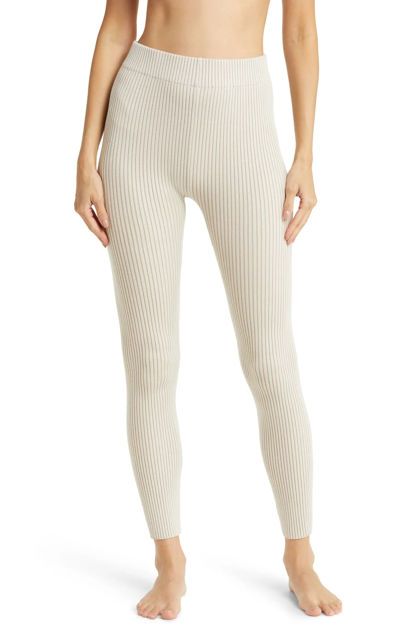 Lunya Rib Cozy Organic Cotton Blend Leggings | Nordstrom | Nordstrom