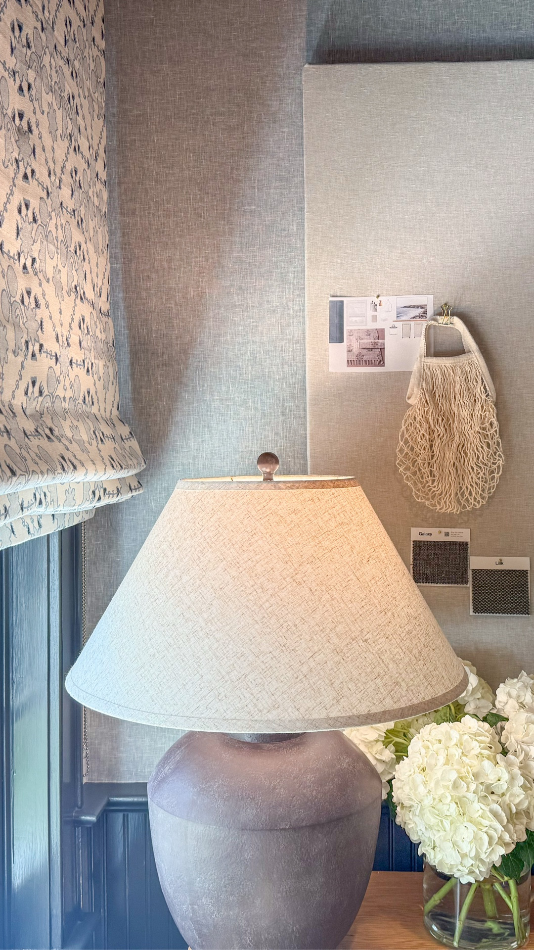 So happy with how this DIY oversized  pinboard turned out for my home office. Head over to our blog at www.collectedco.com to find out exactly how we made it! 

#diypinboard #oversizedpinboard #officeinspiration #homeoffice 

#LTKHome