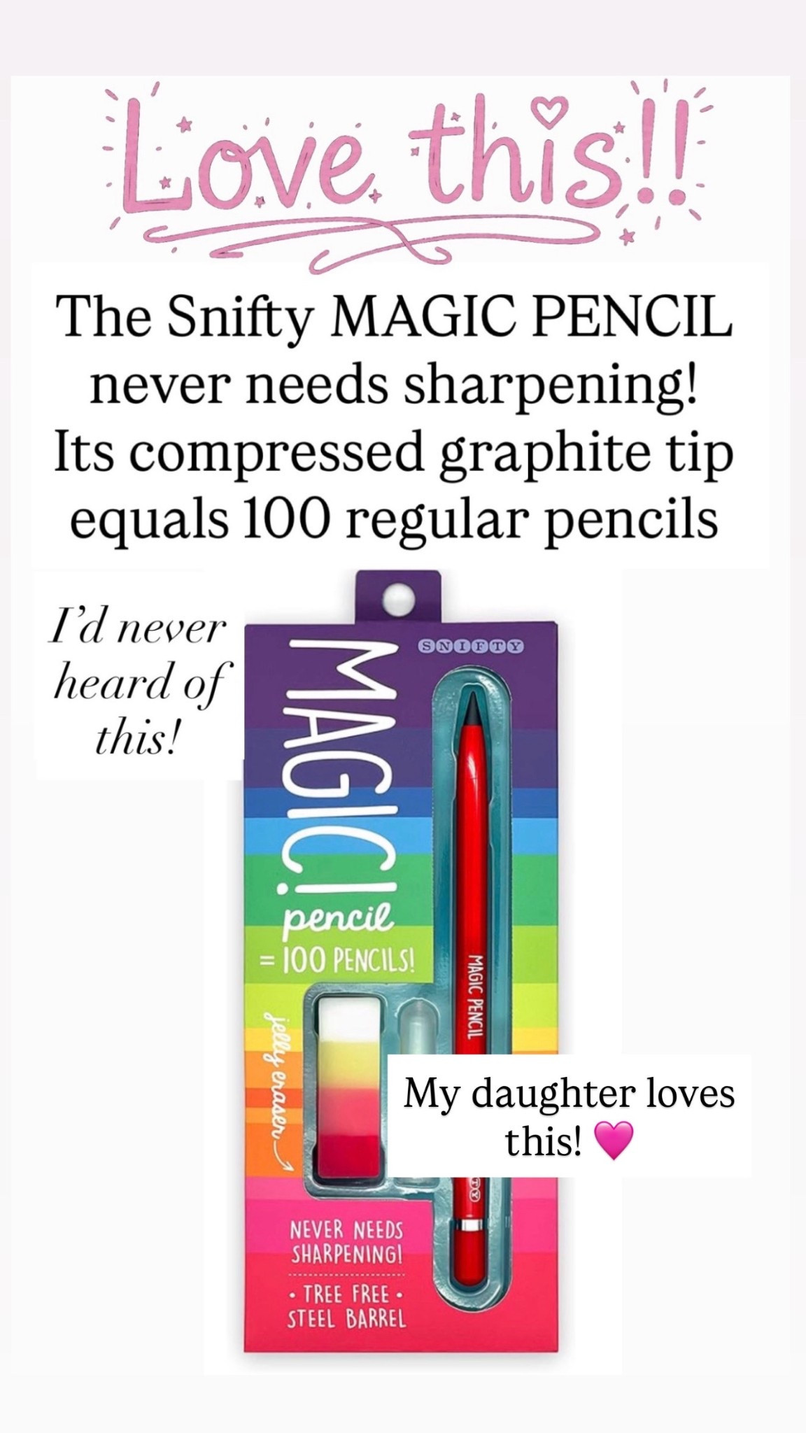 My daughter loves this magic pencil 

#LTKKids