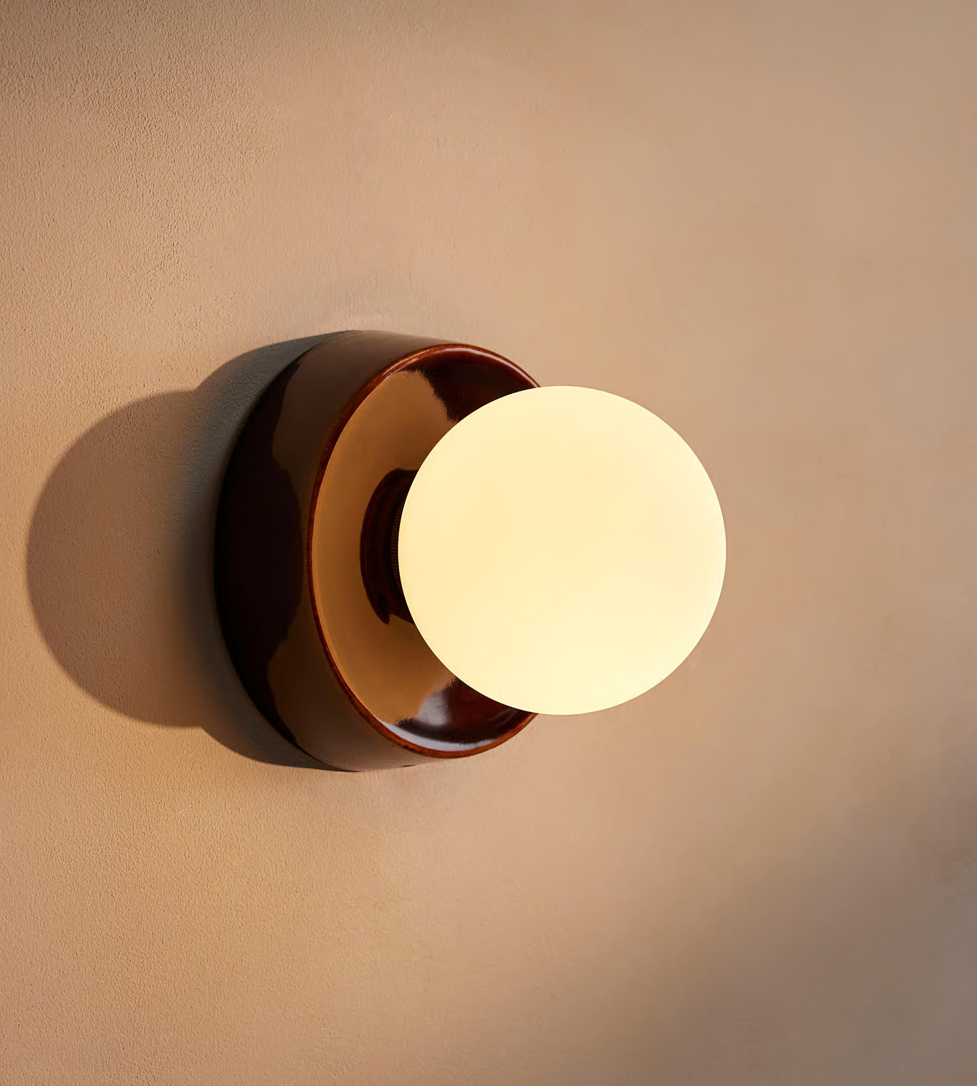 Sophia Wall Light, Brown - Soho Home | Soho Home Ltd