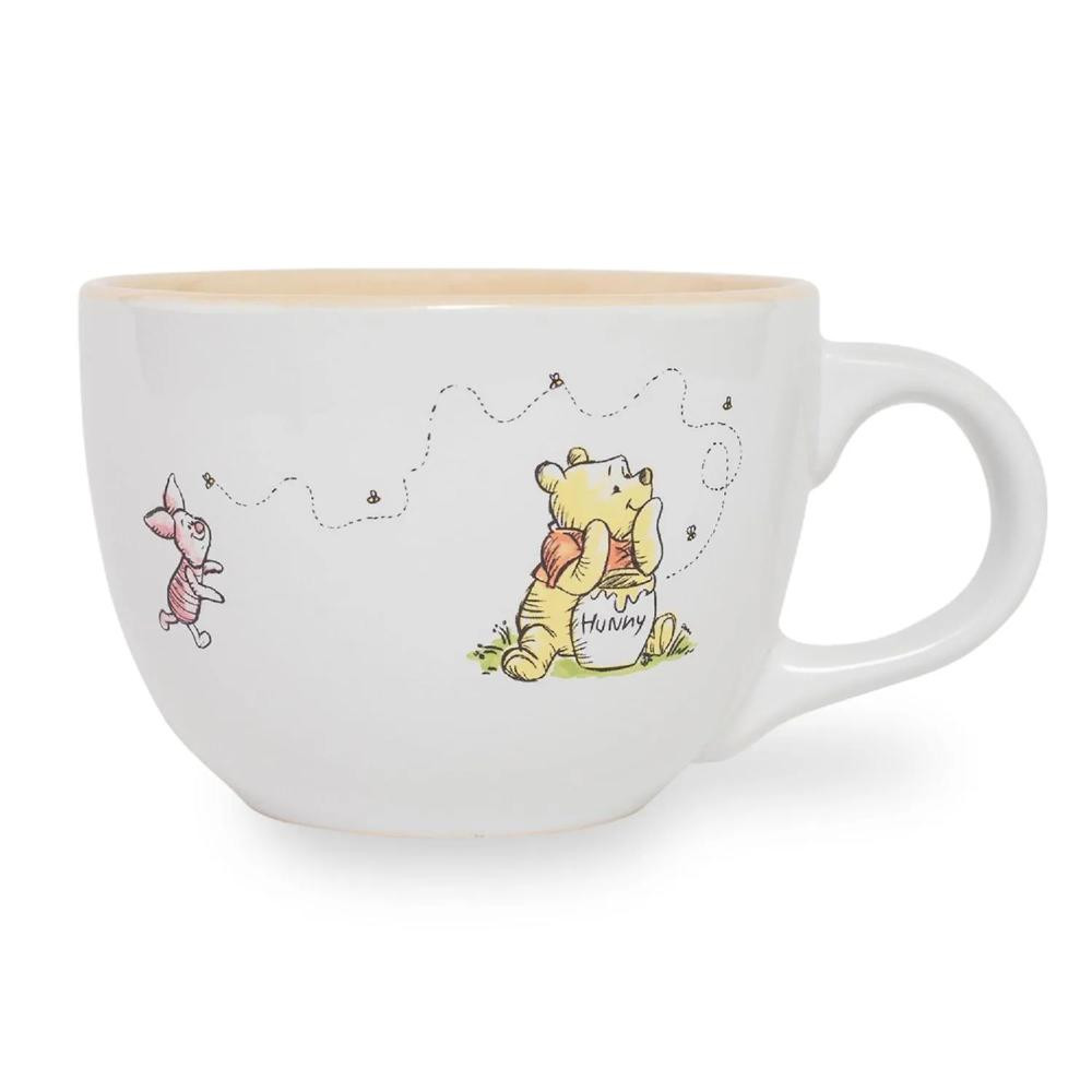 Disney Winnie The Pooh But First Hunny Ceramic Soup Mug Holds 24 Ounces White | Oriental Trading Company
