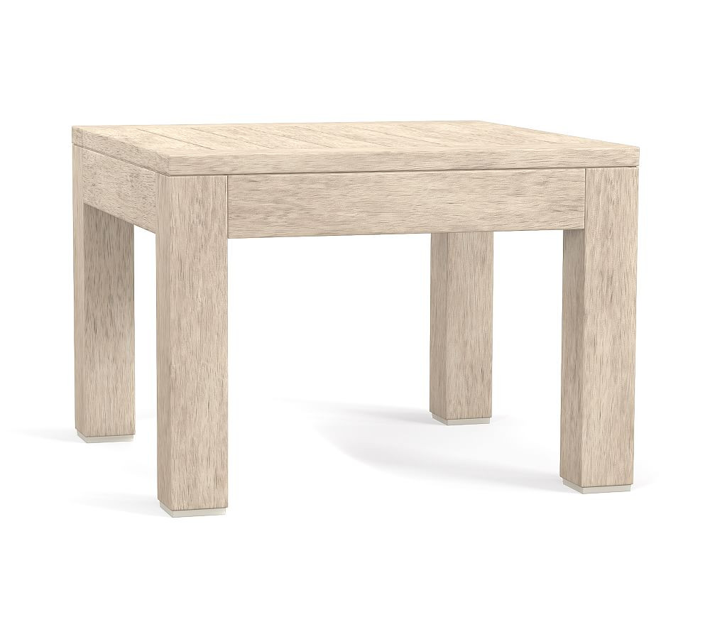 Indio Eucalyptus Outdoor Side Table (21") | Pottery Barn (US)