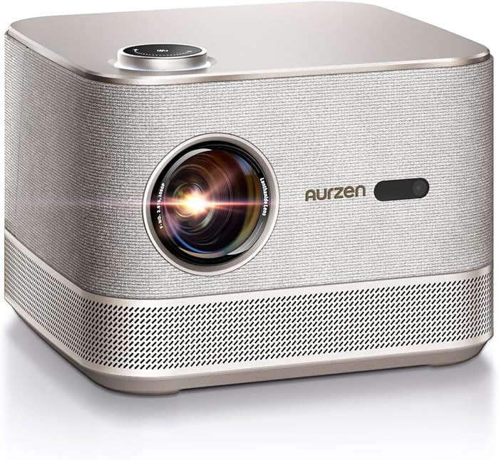 3-in-1 Outdoor Projector 4K Supported, AURZEN BOOM 3 Smart Projector with WiFi and Bluetooth, 3D ... | Amazon (US)