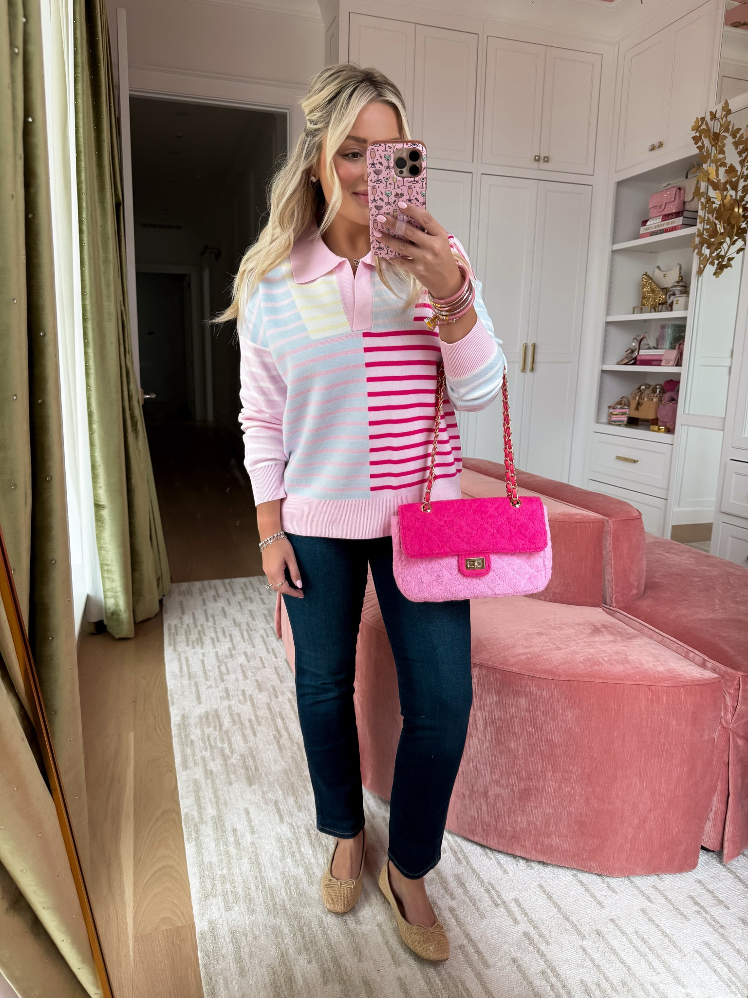 Wearing size small. 
Jeans run TTS

#LTKSaleAlert #LTKgrwm #LTKootd