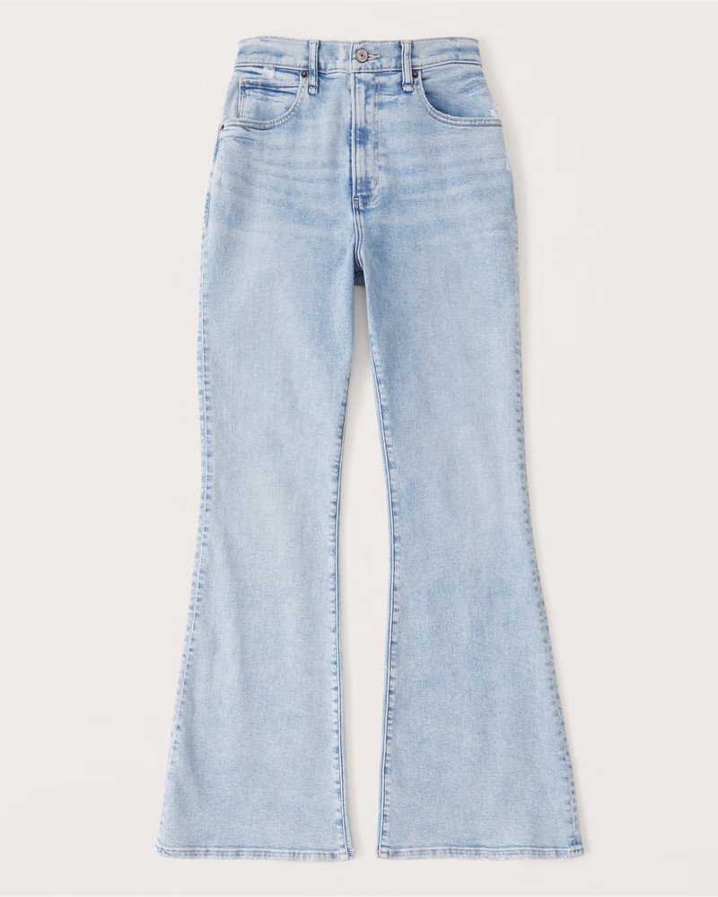 Curve Love Ultra High Rise Flare Jean | Abercrombie & Fitch (US)