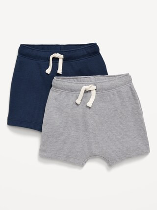 Pull-On Waffle-Knit Shorts 2-Pack for Baby | Old Navy (US)