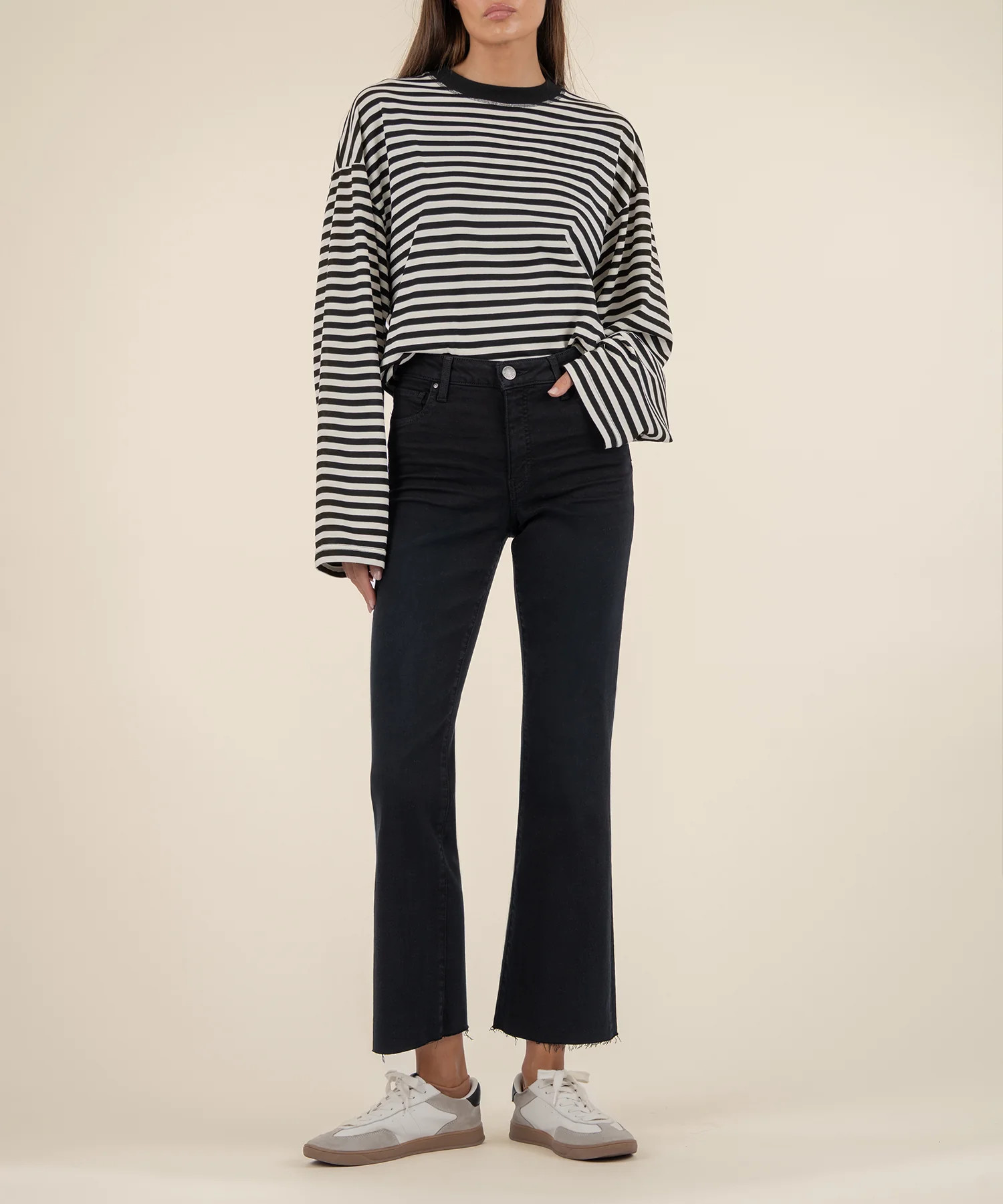 Kelsey High Rise Ankle Flare - Kut from the Kloth | Kut From Kloth