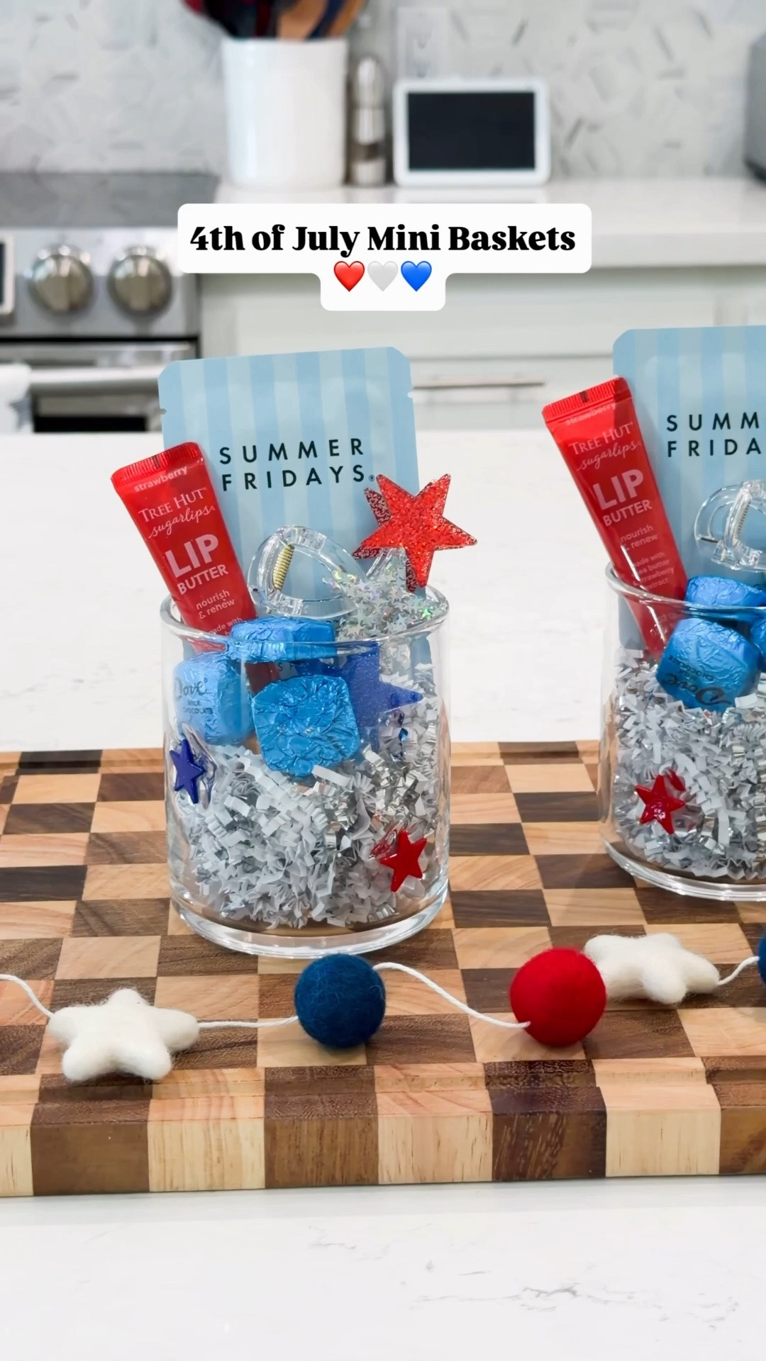 The cutest little 4th of July gift idea 🇺🇸❤️💙

I love putting together mini baskets like this because they're easy, affordable, and always make someone feel special. Whether it's for a neighbor, friend, hostess, teacher, or just a fun surprise, this festive basket is guaranteed to make them smile.

Save this for your 4th of July gifting inspiration ❤️🤍💙

Comment SHOP and I'll send you the links!

#4thofJuly #GiftBasketIdeas #SummerGiftIdeas #PatrioticStyle #MomLife

#LTKmomlife #LTKSeasonal