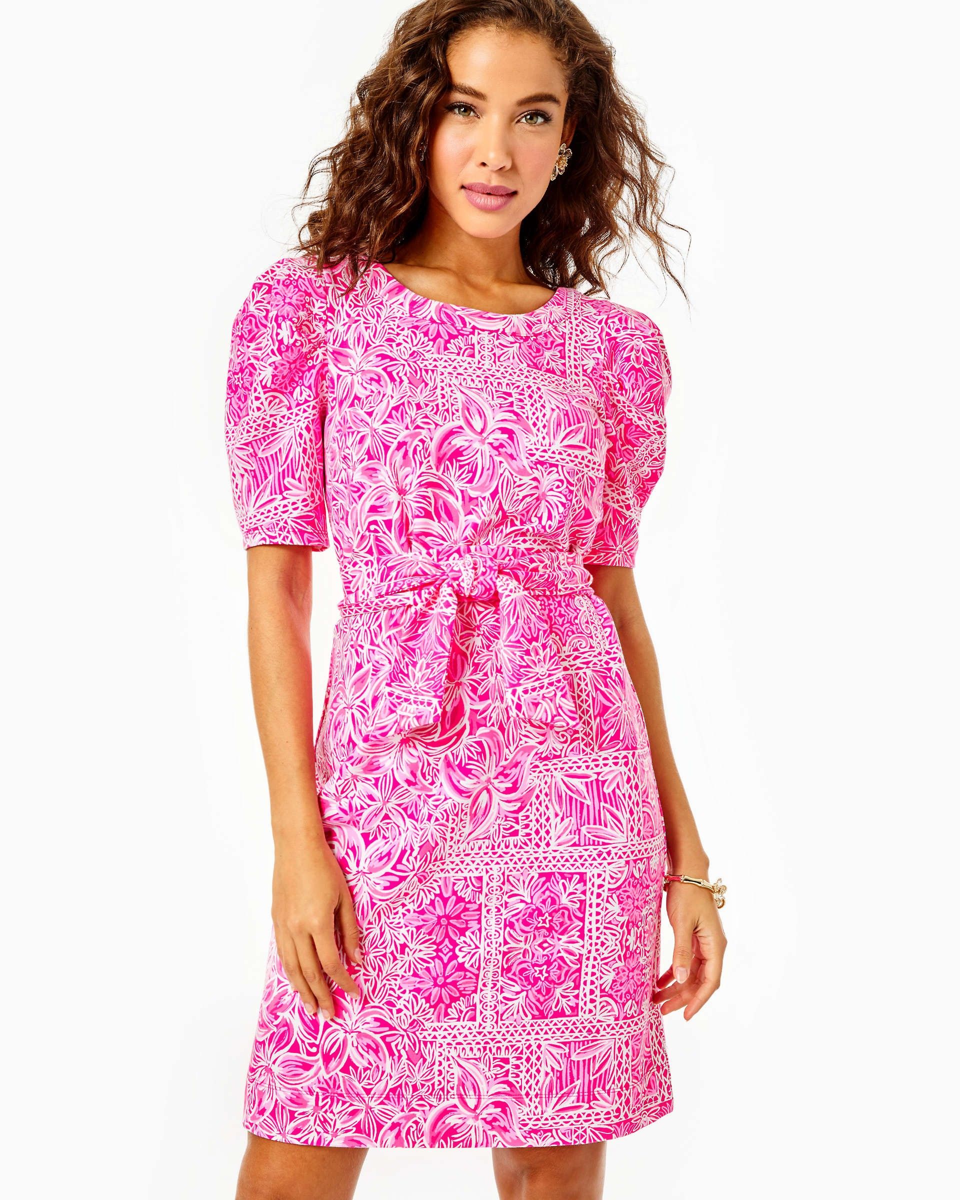 Harriet Dress- New Blossoms On The Block- Lilly Pulitzer | Lilly Pulitzer