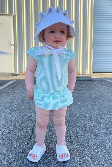 Beach days are coming!!☀️
Bonnets and bathing suits are perfect for Easter baskets!

Swim, swimsuit, toddler swimsuit, water shoes, bonnet, beach baby

#LTKunder50 #LTKshoecrush #LTKkids