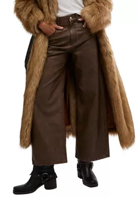 Free People Women's We the Free Misha Vegan Pants, 25 | Belk