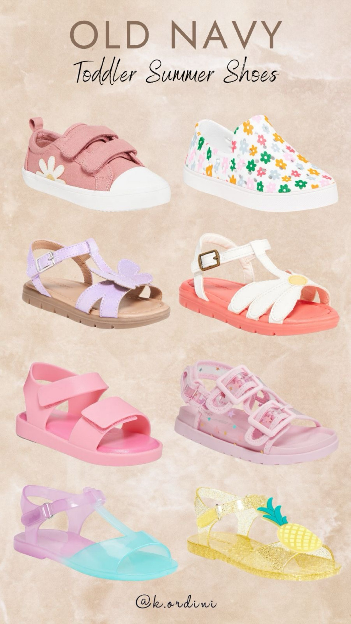 Step into summer adventures with Old Navy's adorable toddler shoes! From comfy sandals to playful sneakers, keep your little one's feet cool and stylish all season long. #OldNavyToddlerShoes #SummerReady #ToddlerFashion #CuteKicks #SummerFun

#LTKkids #LTKstyletip #LTKtravel