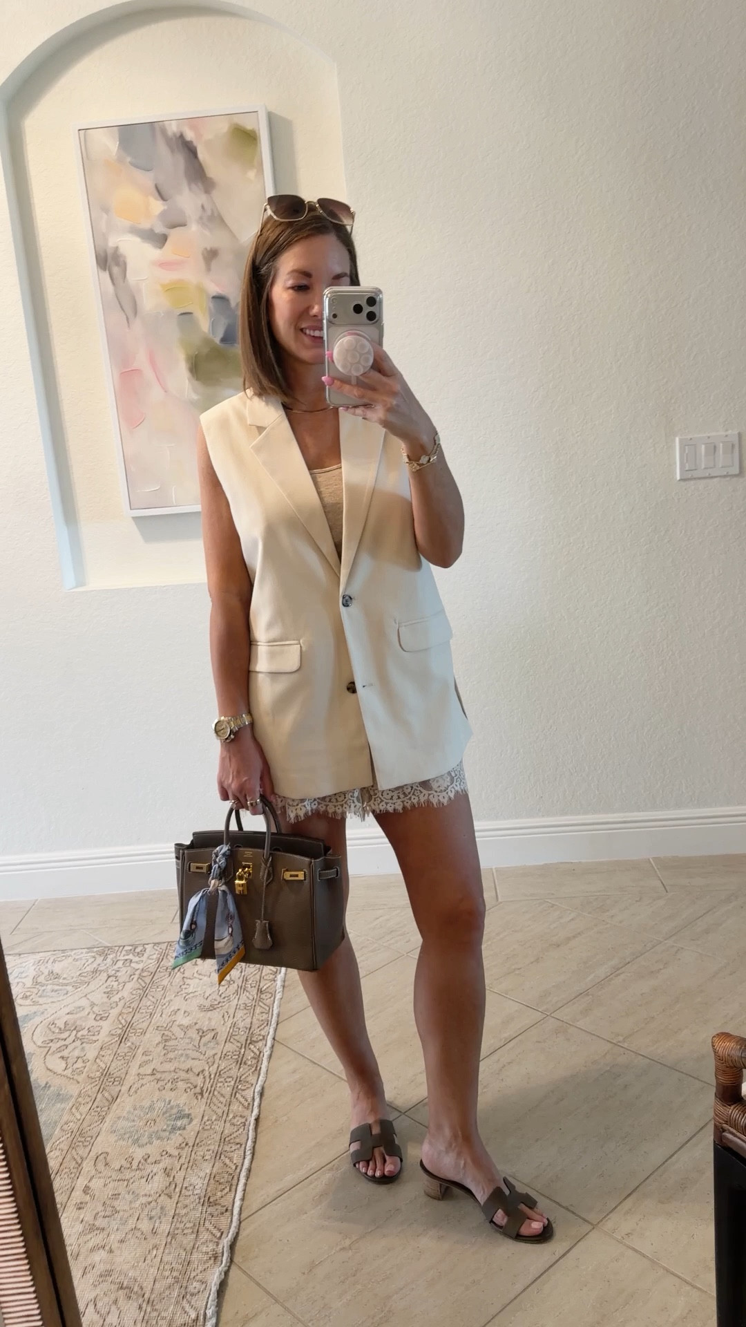 layering is one of the best ways to “style” not just wear an outfit #ootd #styleinspo #birkin25 