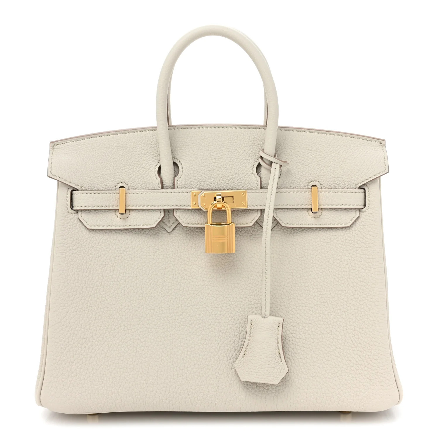 Togo Birkin 25 Beton | FASHIONPHILE (US)