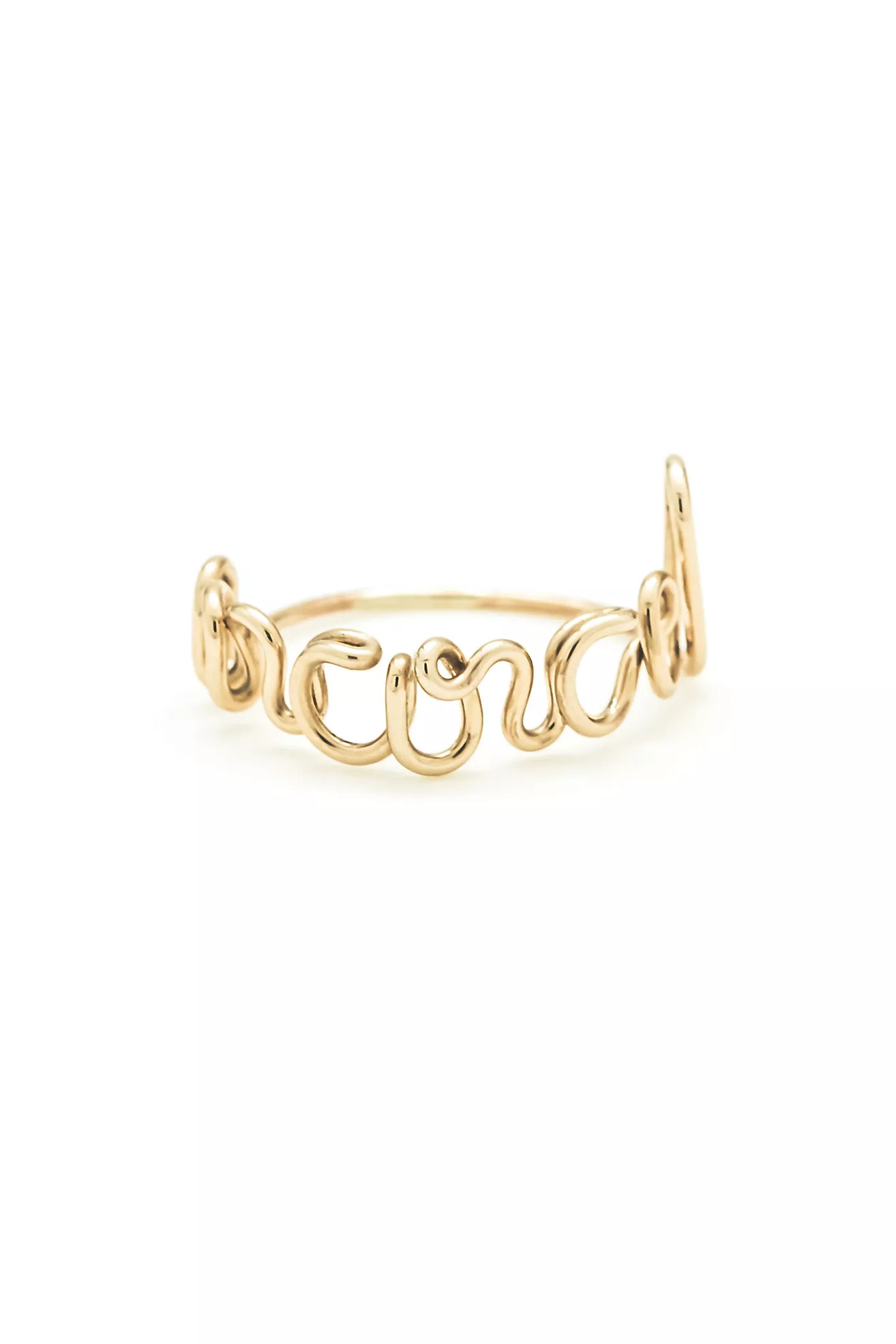 Atelier Paulin Original Personalized Ring | Anthropologie (US)