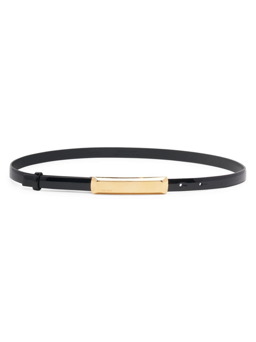 Bar Patent Leather Belt | Saks Fifth Avenue