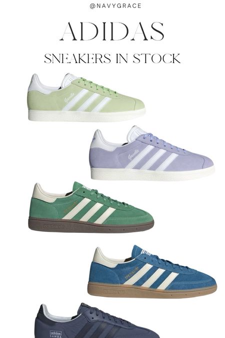 Adidas in stock!!! 
Love the spring colors 